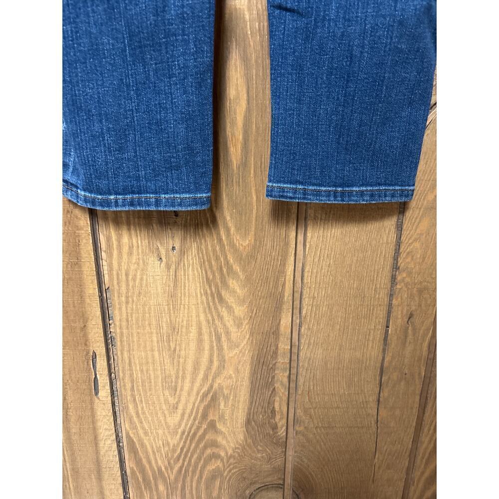 Eileen Fisher 98% Organic Cotton 2% Spandex Tapered Legged Denim Jeans Size 10 - Picture 7 of 9